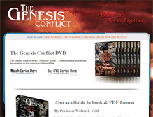 Tablet Screenshot of genesisconflict.com